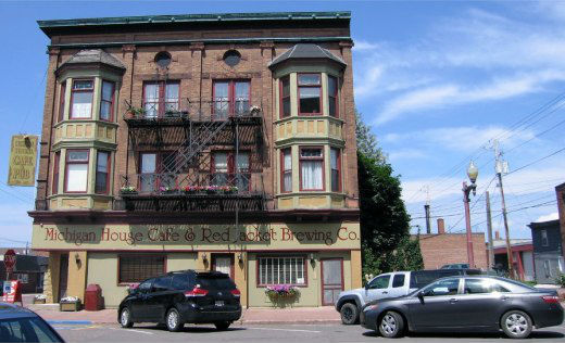 Michigan House Cafe & Red Jacket Brewing Co. (1905) — Calumet, EEUU
