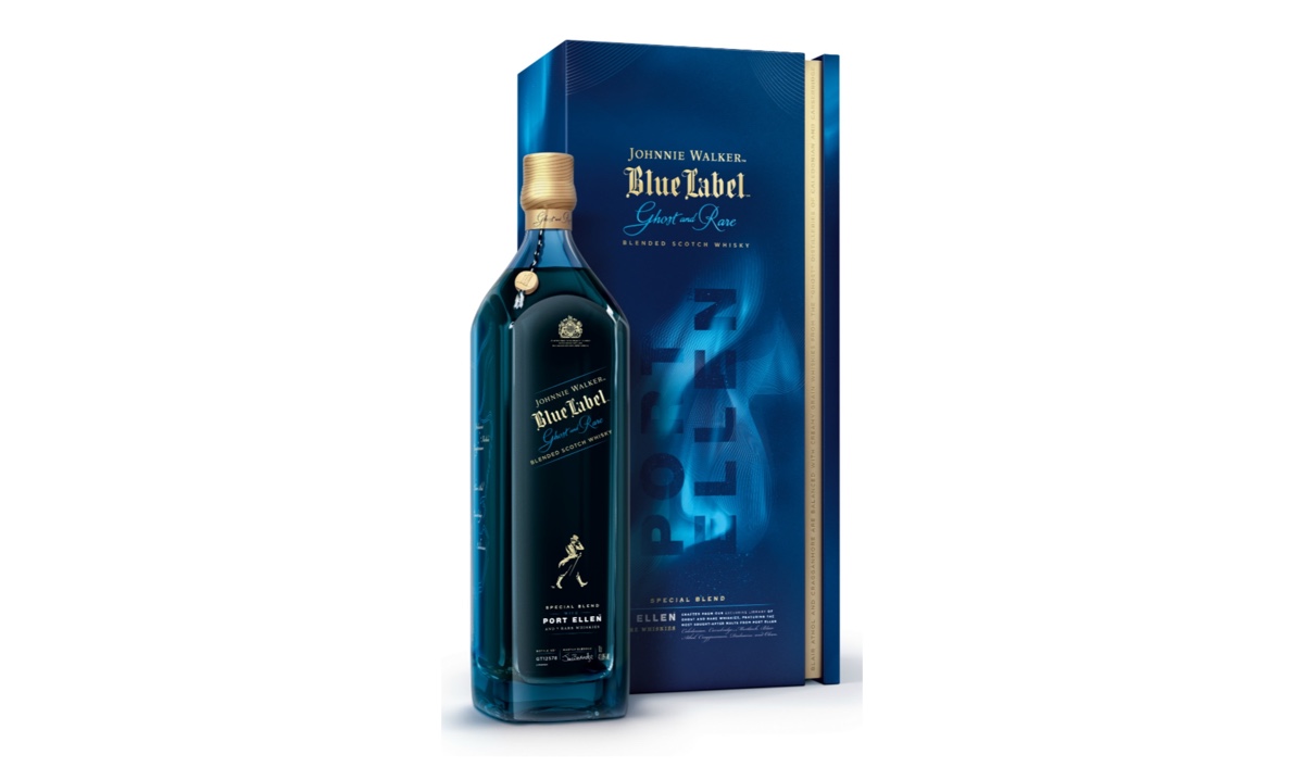Johnnie Walker Blue Ghost and Rare Port Ellen