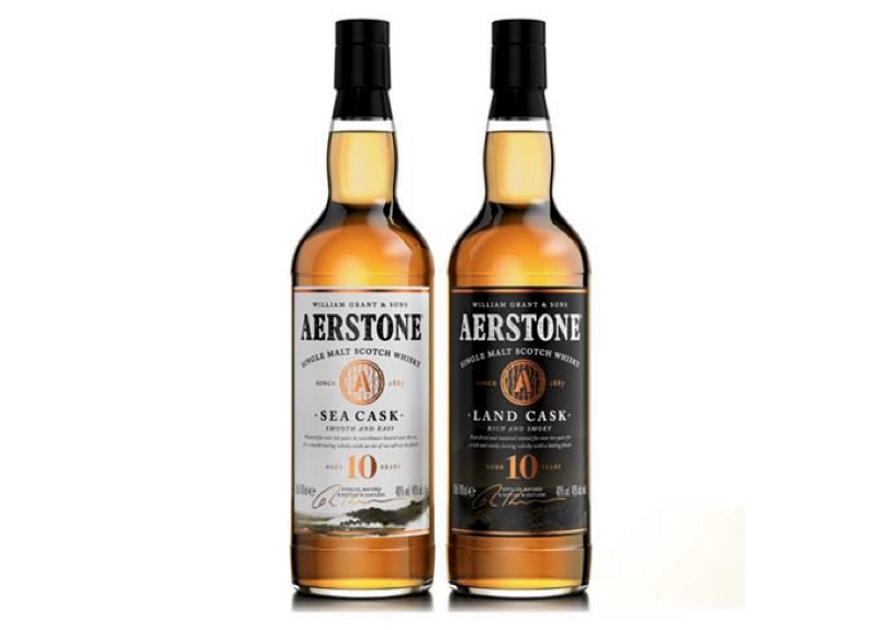 William Grant lanza Aerstone como nueva marca con dos sugerentes whiskys
