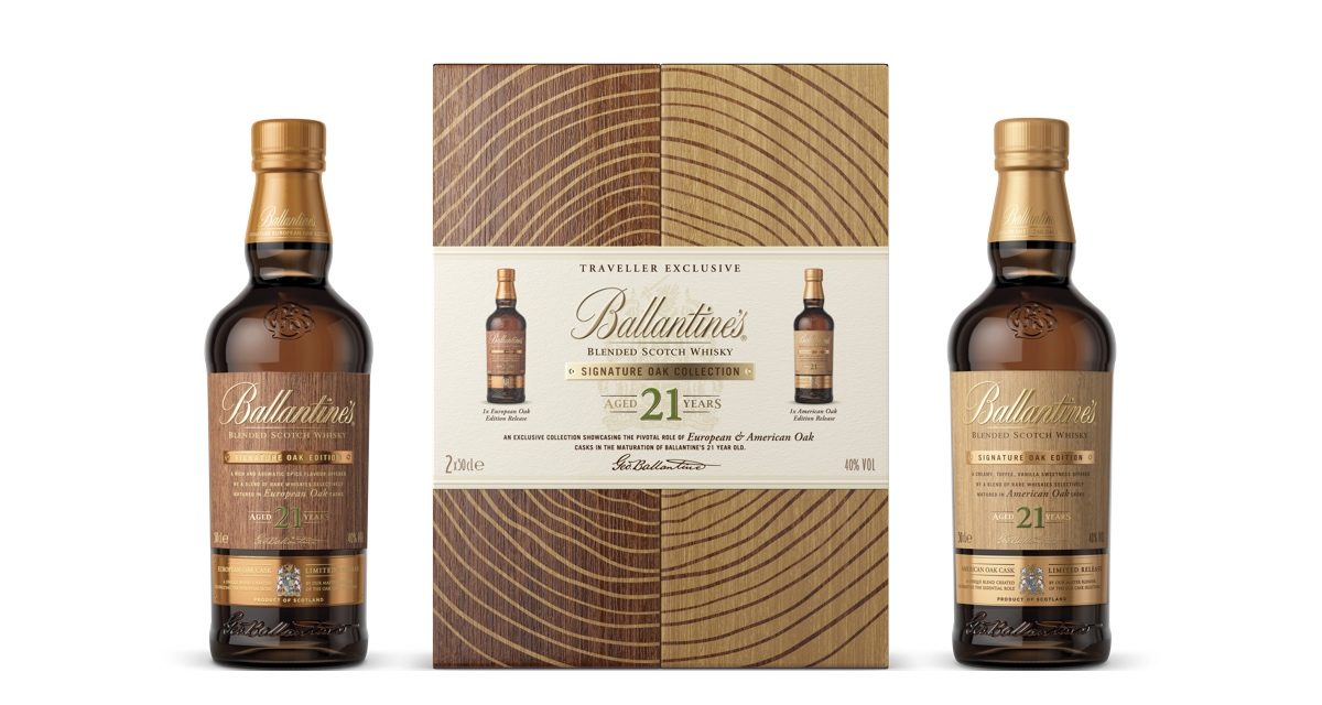 Ballantine’s presenta su colección de whisky de 21 años
