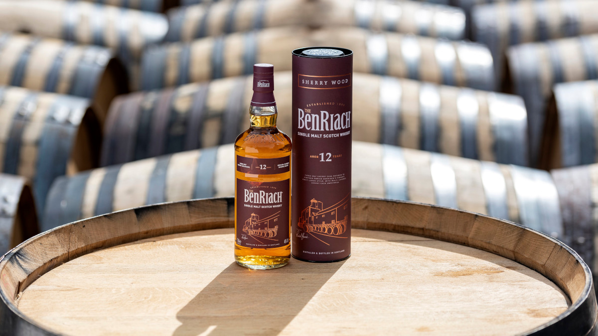 BenRiach Sherry Wood Aged 12 Years Is Reintroduced To Core Range