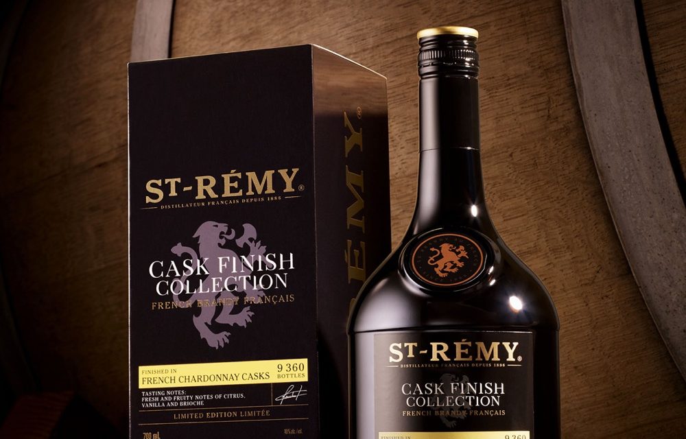 St-Rémy lanza French Chardonnay Cask, brandy Chardonnay en barrica