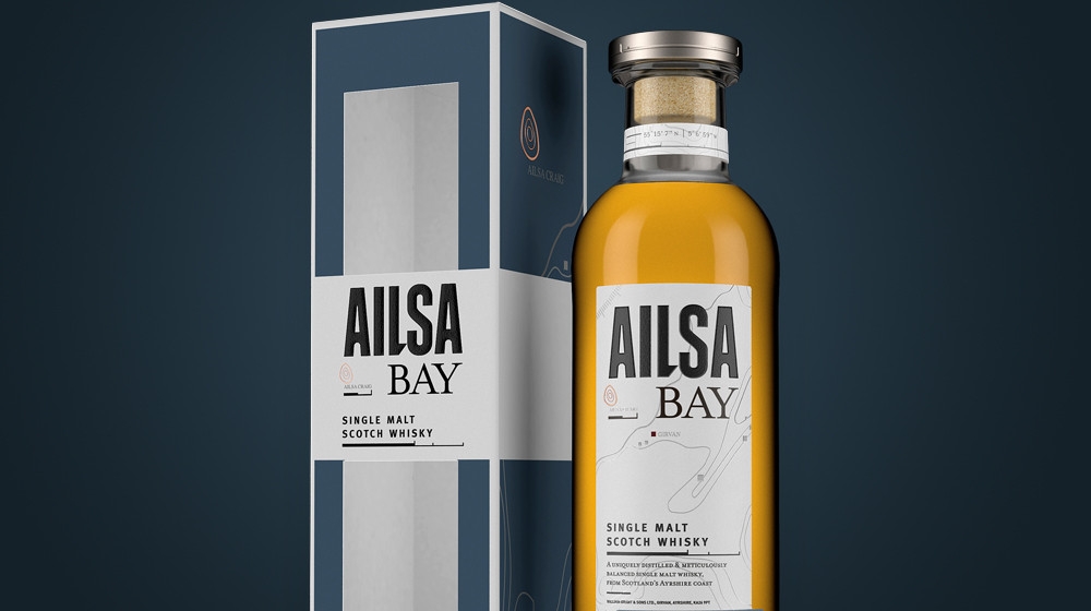 El whisky Ailsa Bay presenta su nuevo diseño y receta