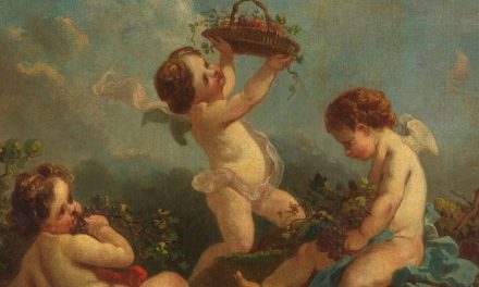“Amorcillos vendimiando” (siglo XVIII), de François Boucher