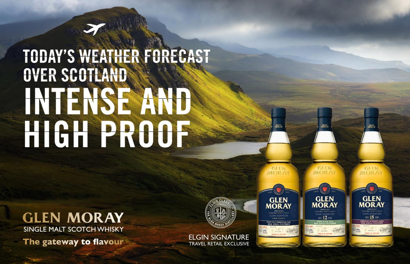 Speyside distillery Glen Moray has introduced a new range to the travel retail channel, including a no-age-statement, 12-year-old and 15-year-old Scotch whisky.