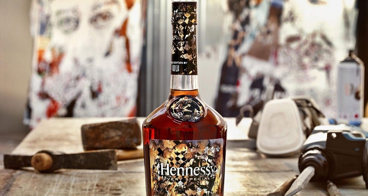 Hennessy se asocia con Vhils para su cognac edición limitada ‘Very Special 2018’