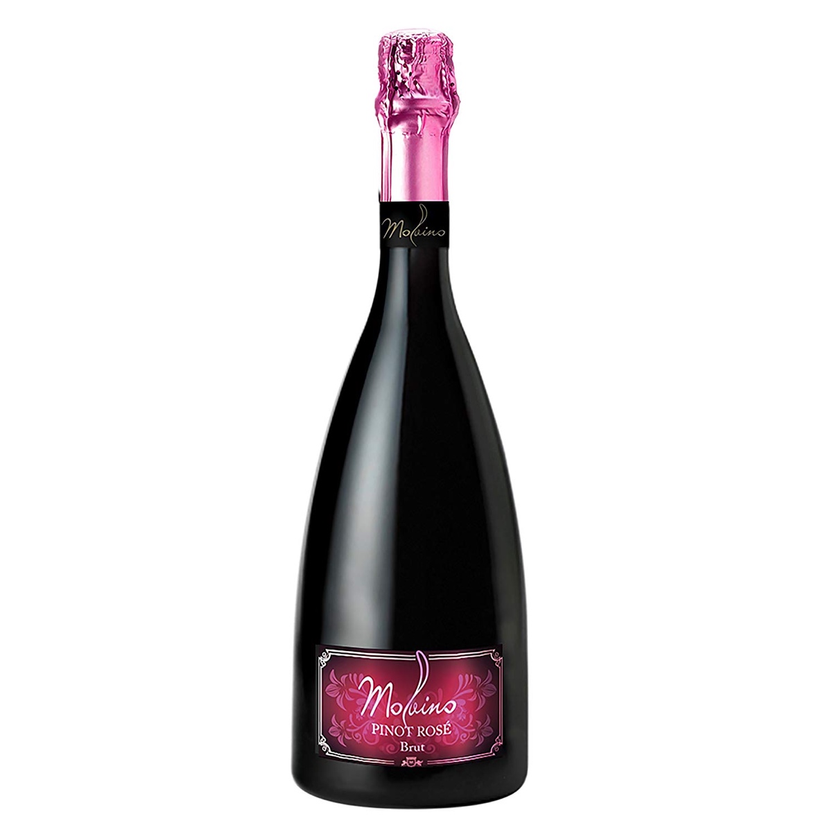 Rose Spumante Pinot Noir es un espumoso color rosa claro y cristalino