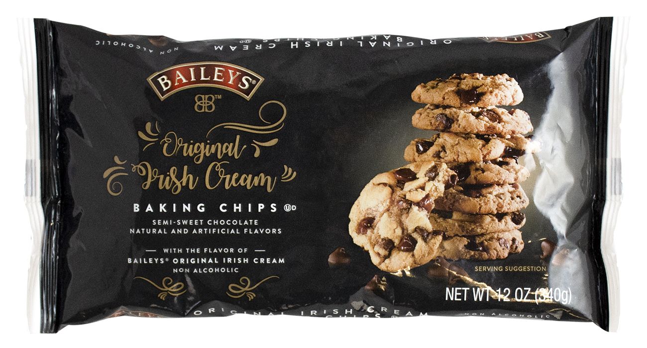 ngredient maker Clabber Girl has released Baileys Irish Cream Baking Chips