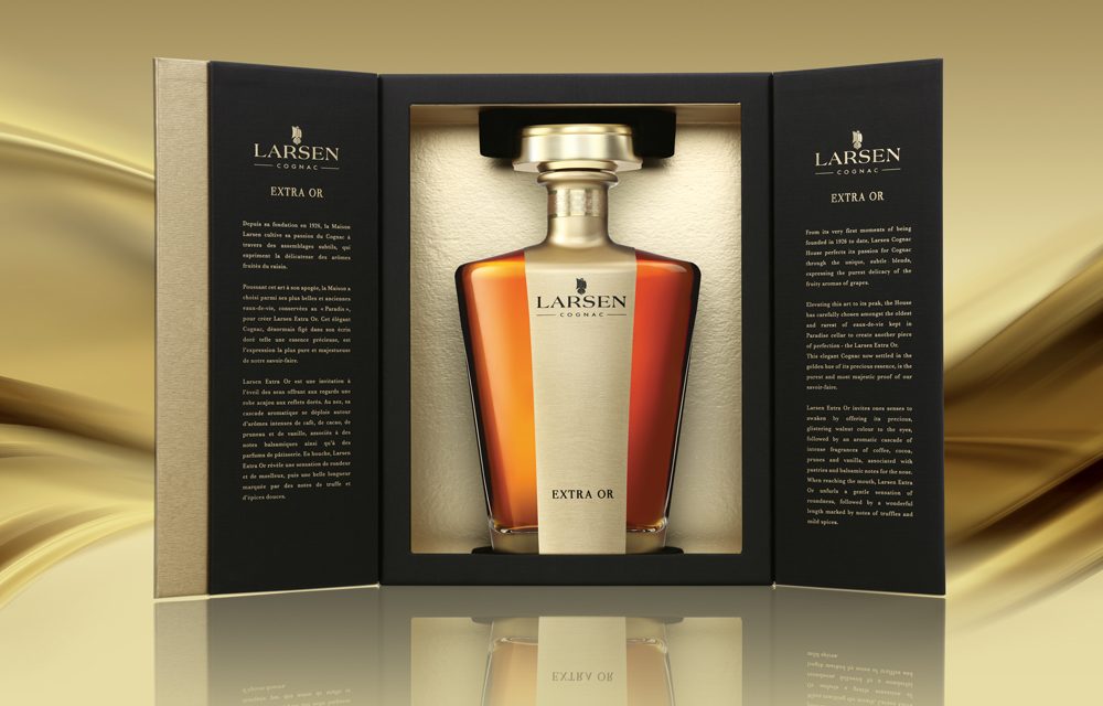 Cognac Larsen presenta Ultra Premium Extra Or
