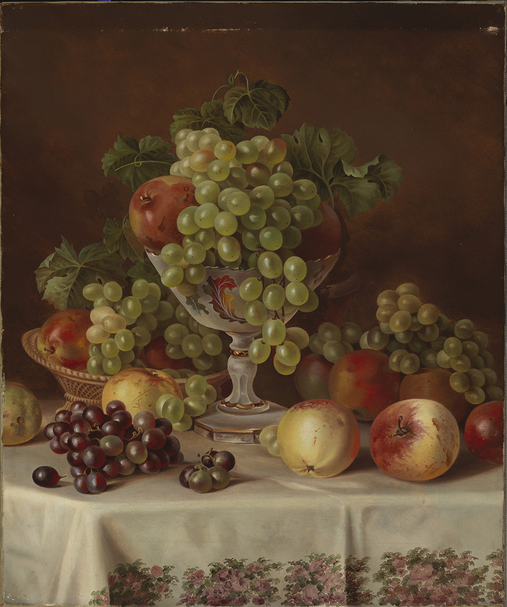 Bodegón con Fruta (1865), de Magnus von Wright