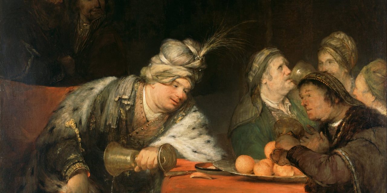 “The Banquet of Ahasuerus” (1680s), de Aert de Gelder