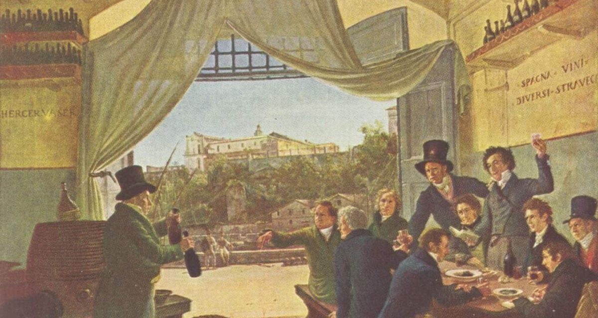 “Escena de taberna” (1820), de Peter von Cornelius