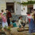 Andaluces en una venta (1898), de José Rico