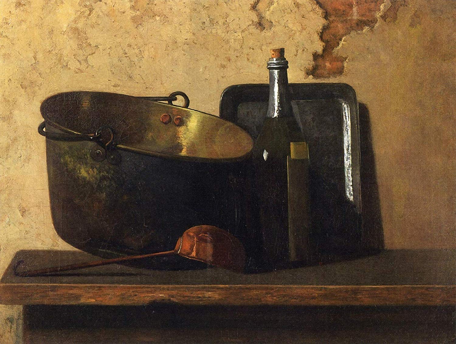 Hervidor de agua de latón y vino (1890-1899), de John Frederick Peto