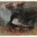Cave Interior with Wine Barrels, near Saumur c.1826-8 Joseph Mallord William Turner 1775-1851 Accepted by the nation as part of the Turner Bequest 1856 http://www.tate.org.uk/art/work/D24831