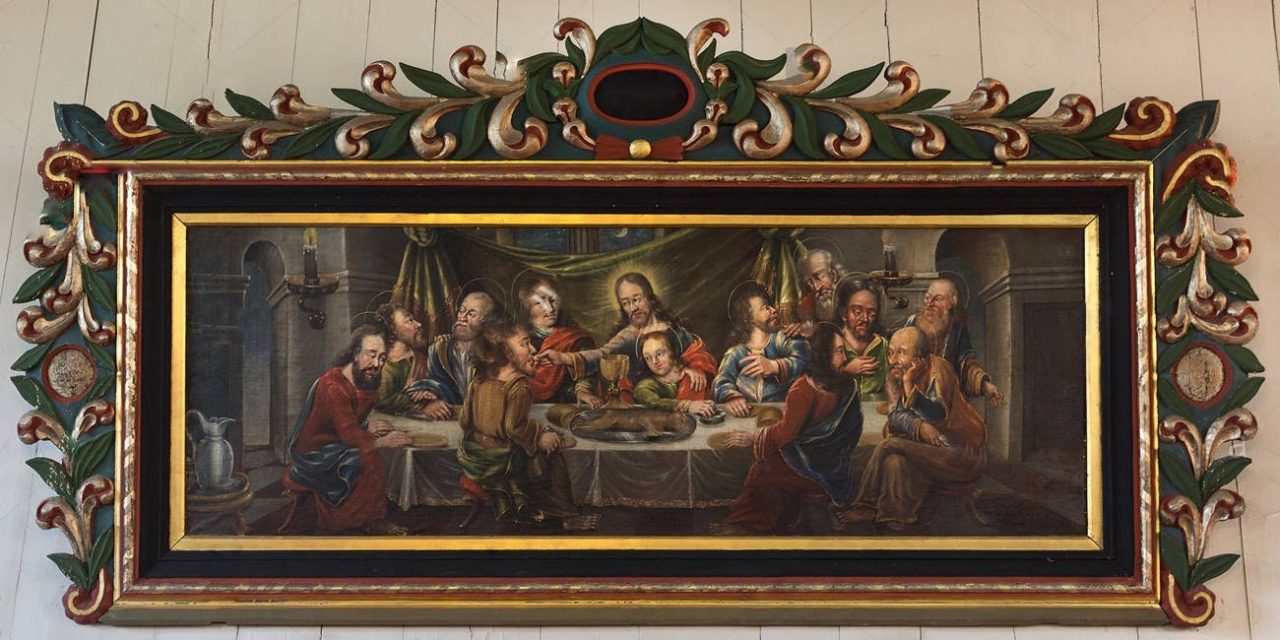 “La Última Cena” (1701), de Didrik Möllerum