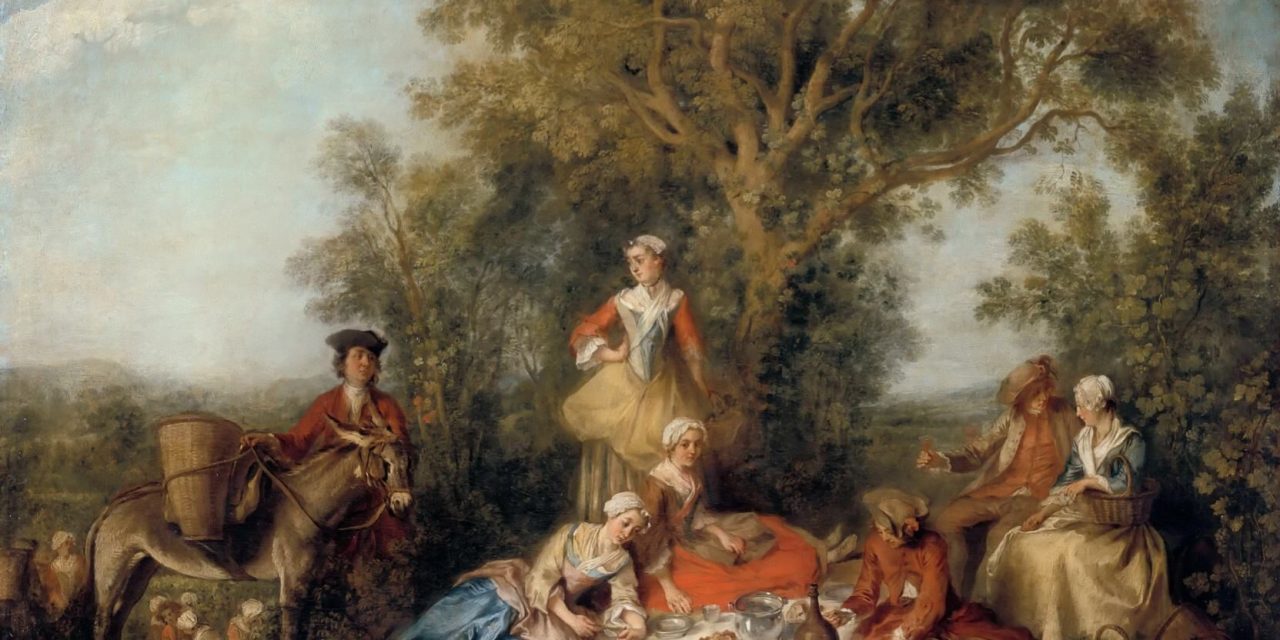 “Otoño” (1738), de Nicolas Lancret