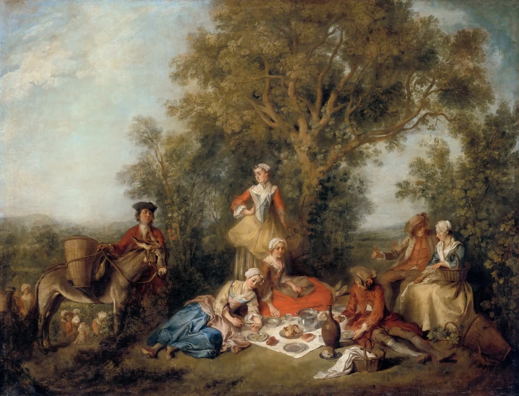 Otoño (1738), de Nicolas Lancret