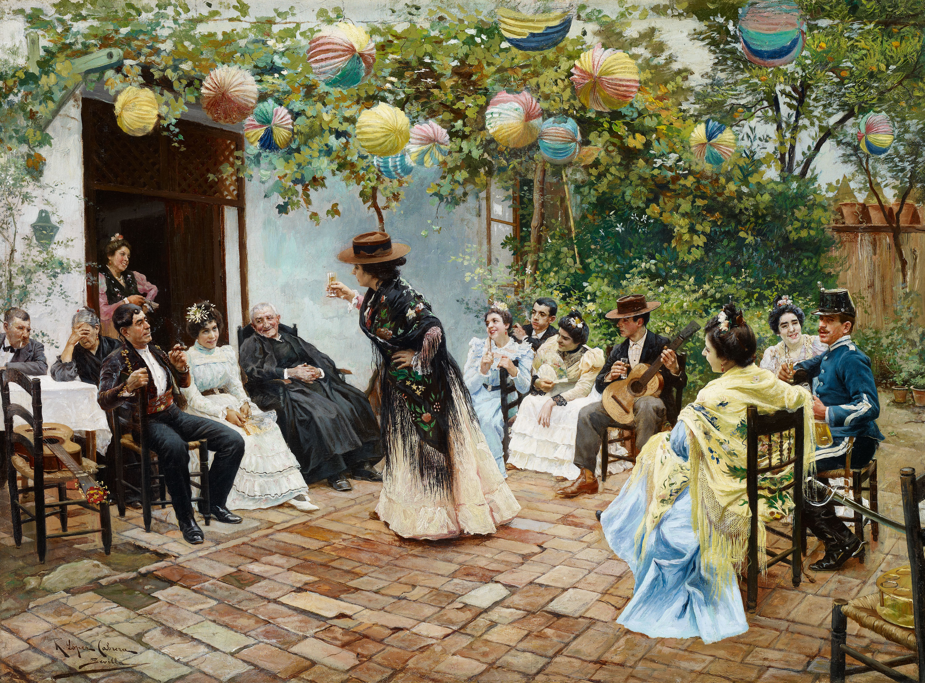 Recien casados (1905), de Ricardo López Cabrera