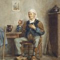 Un buen trago (1880), de Charles Moreau