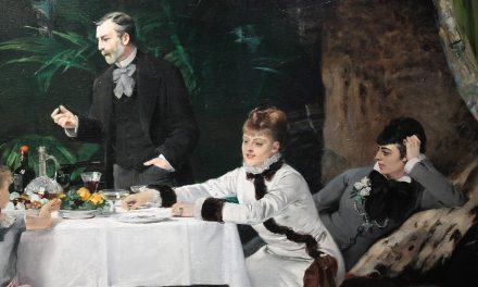 “Almuerzo en el invernadero” (1877), de Louise Abbéma