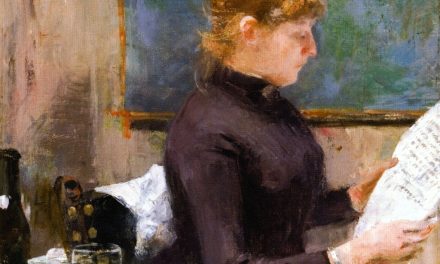 “Mujer leyendo” (1885), de Theo Van Rysselberghe