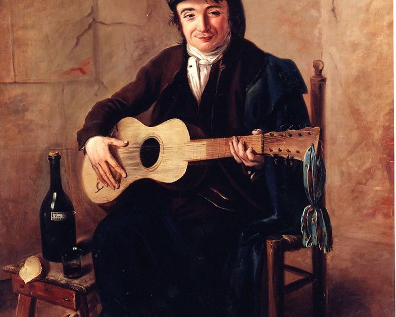 “El guitarrista” (1800), de Bartolomé Montalvo