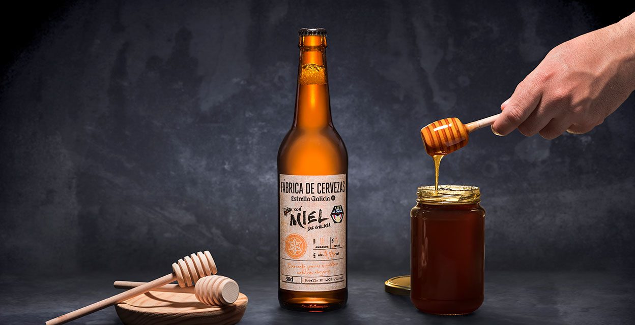 Estrella Galicia lanza una cerveza de tradición celta con miel de Galicia