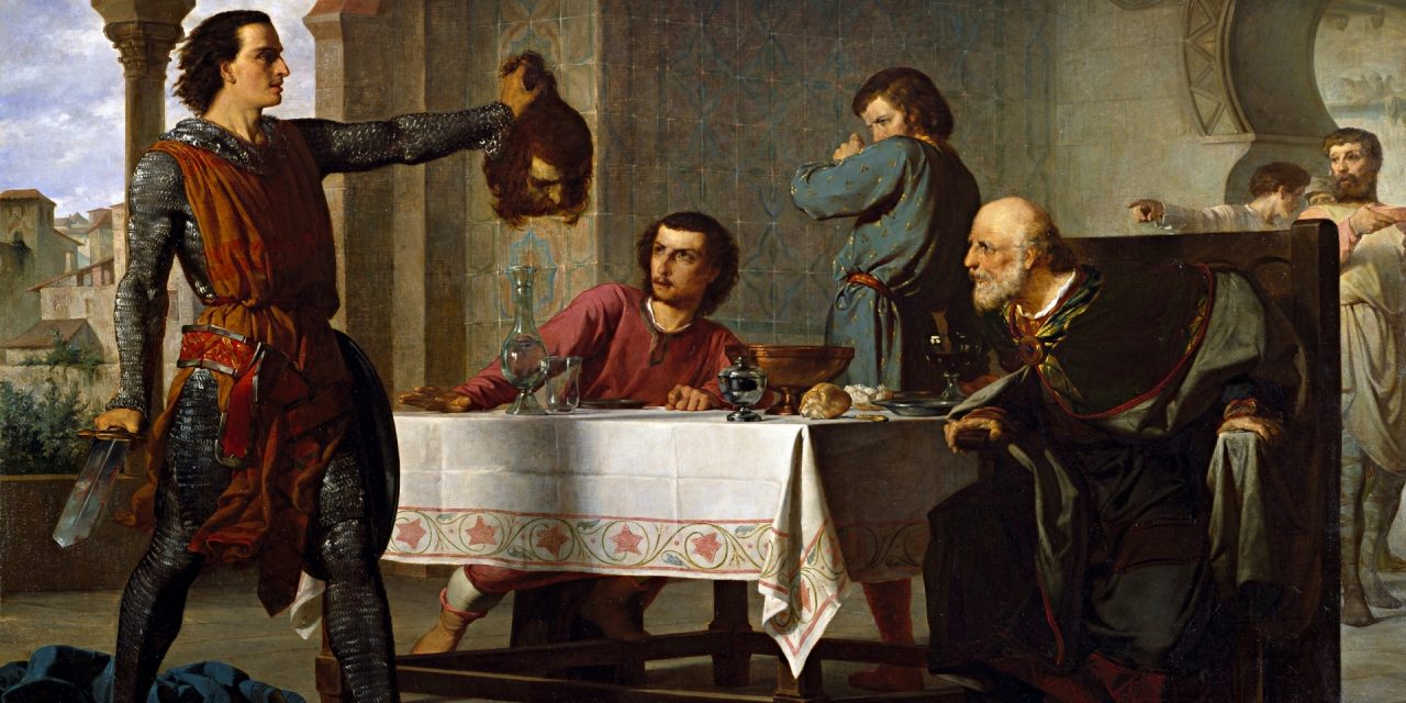 “Primera hazaña del Cid” (1864), de Juan Vicens Cots
