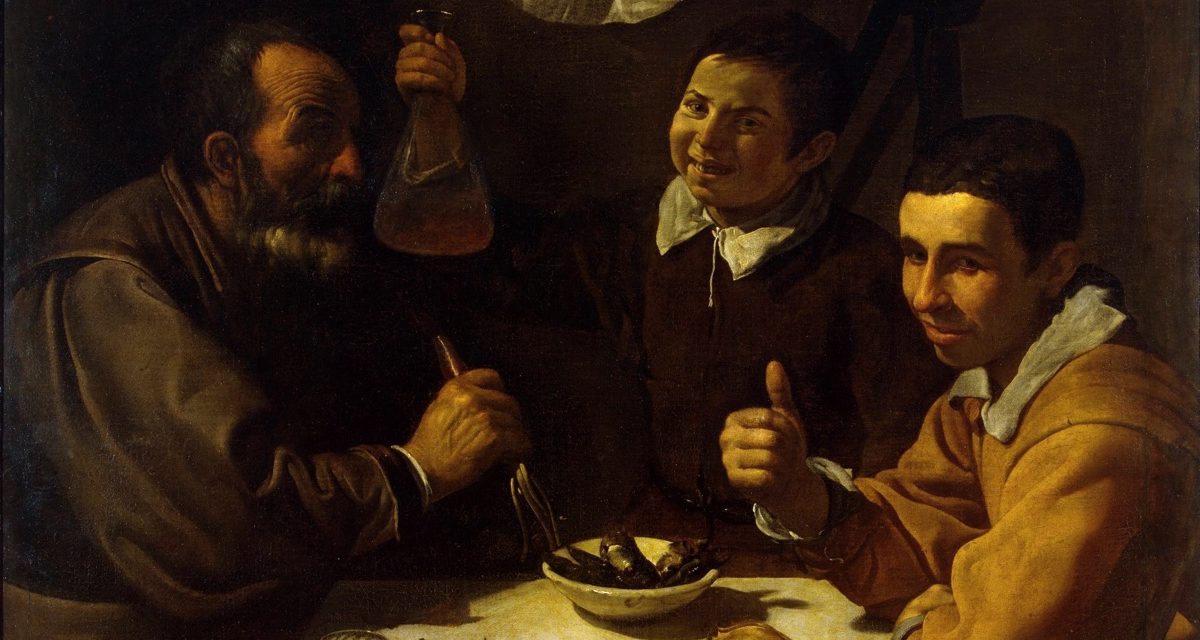 “El almuerzo” (1617-1618), de Diego Velázquez