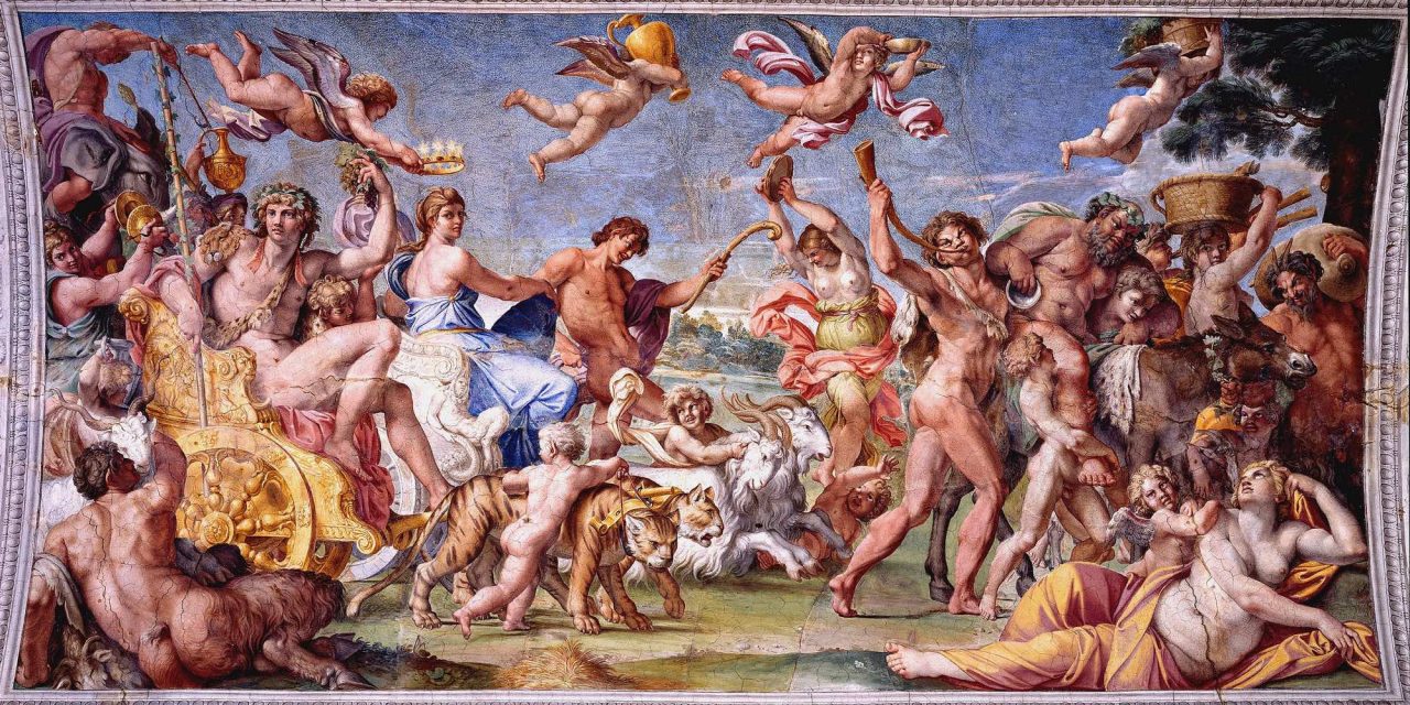 “Triunfo de Baco y Ariadna” (1597- 1600), de Annibale Carracci