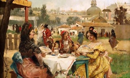 “La merienda” (1891), de Eugenio Lucas Villaamil