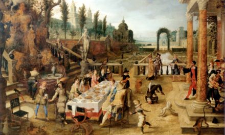 “Banquete en el jardín de un palacio italiano” (1602), de Sebastian Vrancx