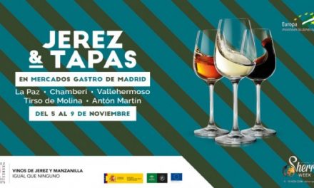 Madrid alberga Jerez&Tapas del 5 al 9 de noviembre