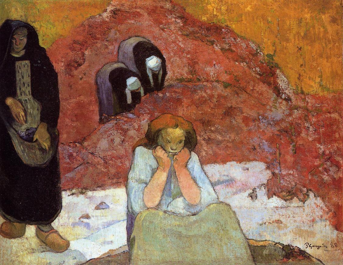 Paul Gauguin - “Miserias humanas (la vendimia)