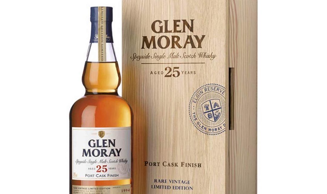 Glen Moray lanza Port Cask Finish, whisky de malta de 25 años terminado en barriles de Oporto
