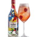 Terry Rosa + botella