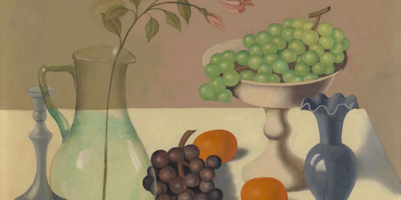 “Bodegón con uvas” (1937), de Gustave Van de Woestyne