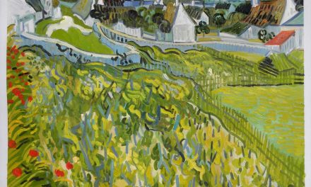 “Viñedo con vistas a Auvers”, (1890), de Vincent van Gogh