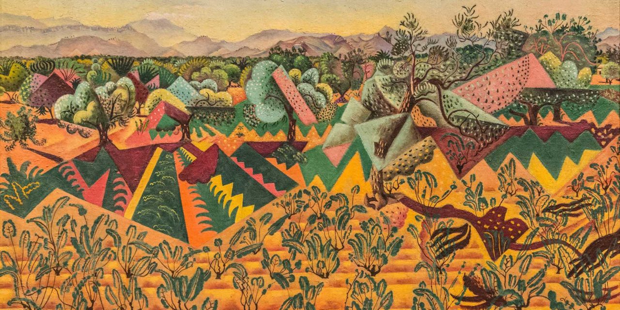 “Viñas y olivos, Tarragona” (1919), de Joan Miró