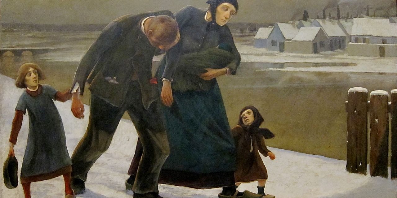 “La borrachera” (1883), de Eugene Laermans