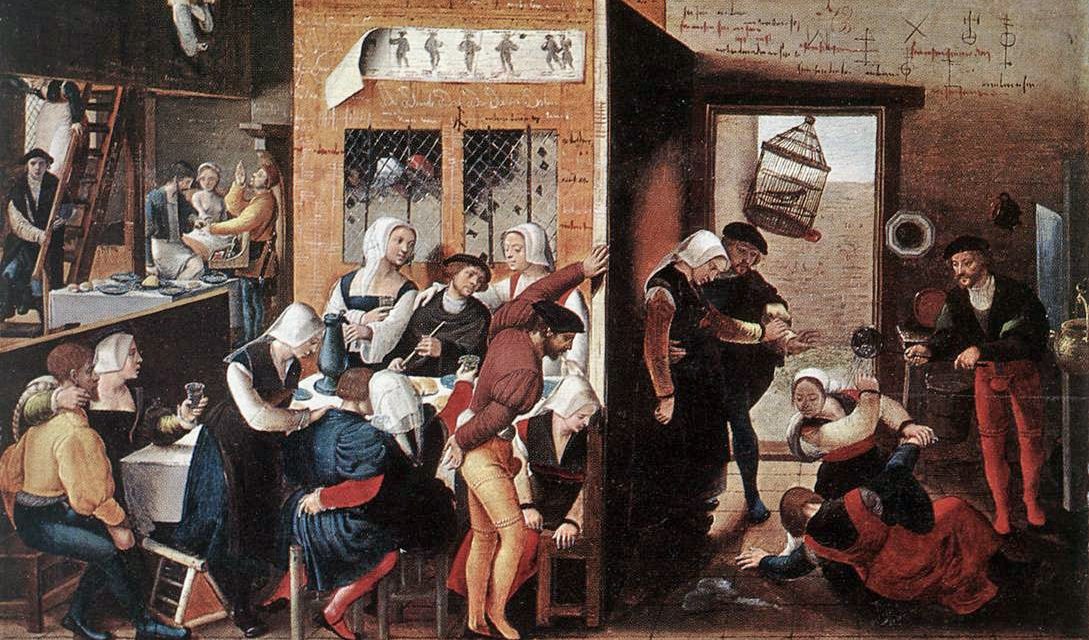 “Feliz compañía” (1540), de Jan Sanders van Hemessen