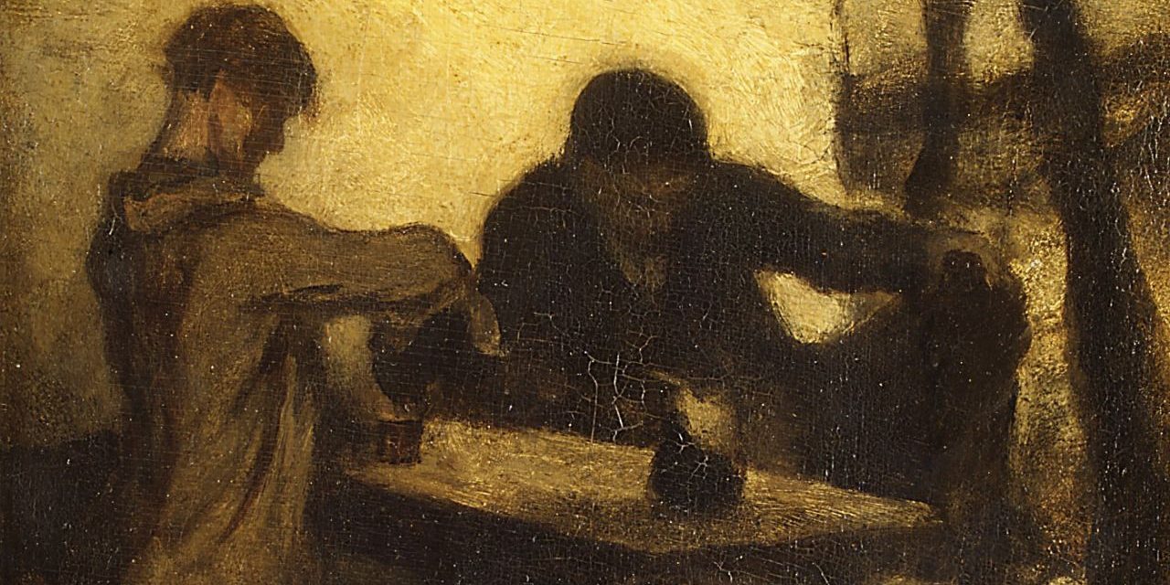 “Los bebedores” (1861), de Honoré Daumier