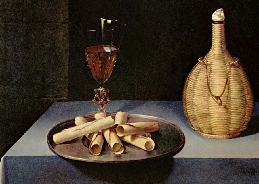 “Bodegón con galletas de barquillo” (1631), de Lubin Baugin