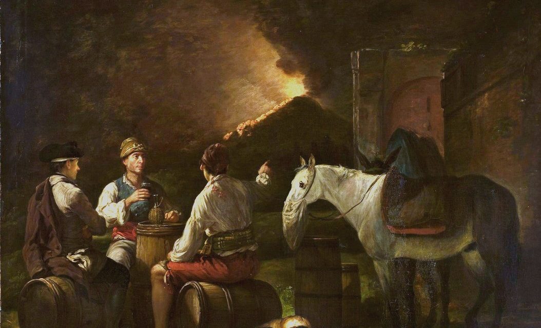 “Los bebedores de vino” (1786), de Martin Ferdinand Quadal