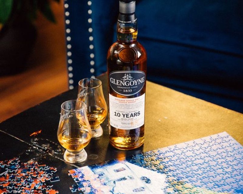 Glengoyne se aleja del whisky con un nuevo puzzle, ‘Spring Blossoms at Glengoyne Distillery’