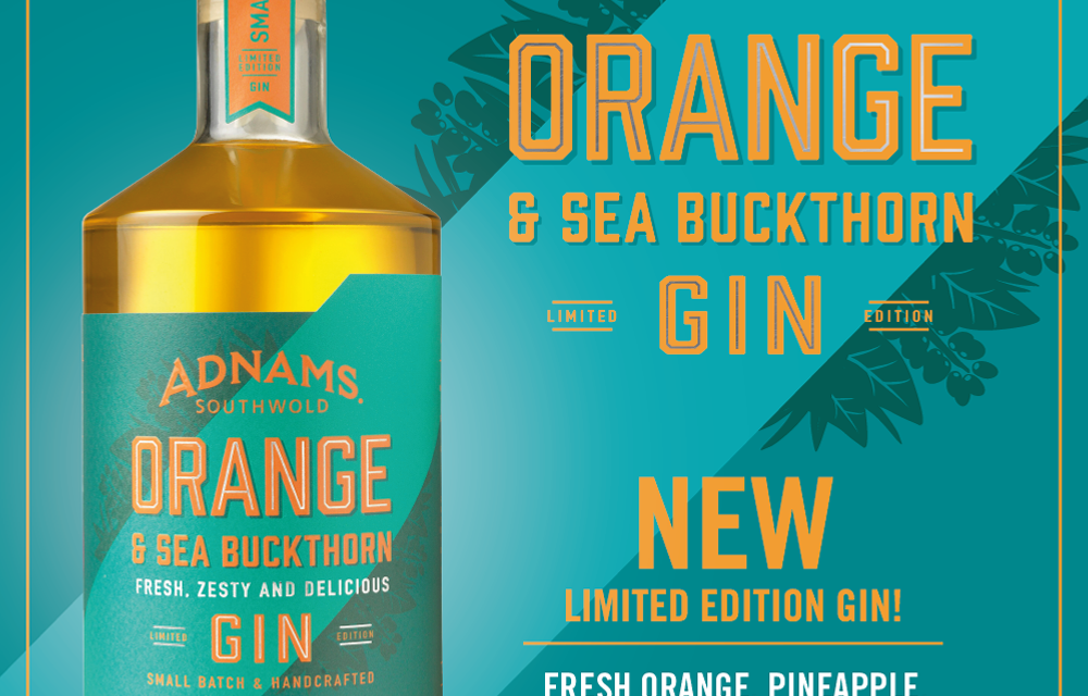 Adnams Orange y Sea Buckthorn Gin lanzan una edición limitada de vuelta