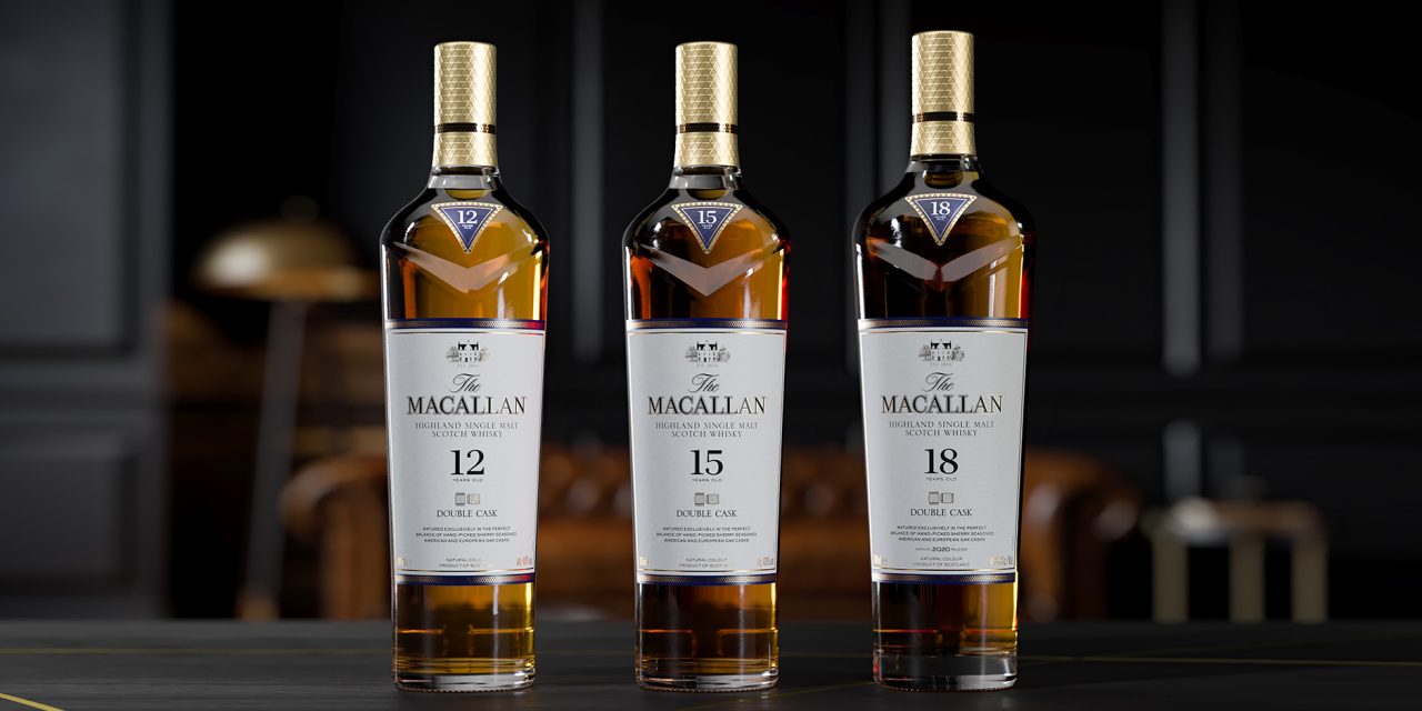 Macallan amplía la gama de whisky Double Cask con Double Cask 15 Years Old y Double Cask 18 Years Old