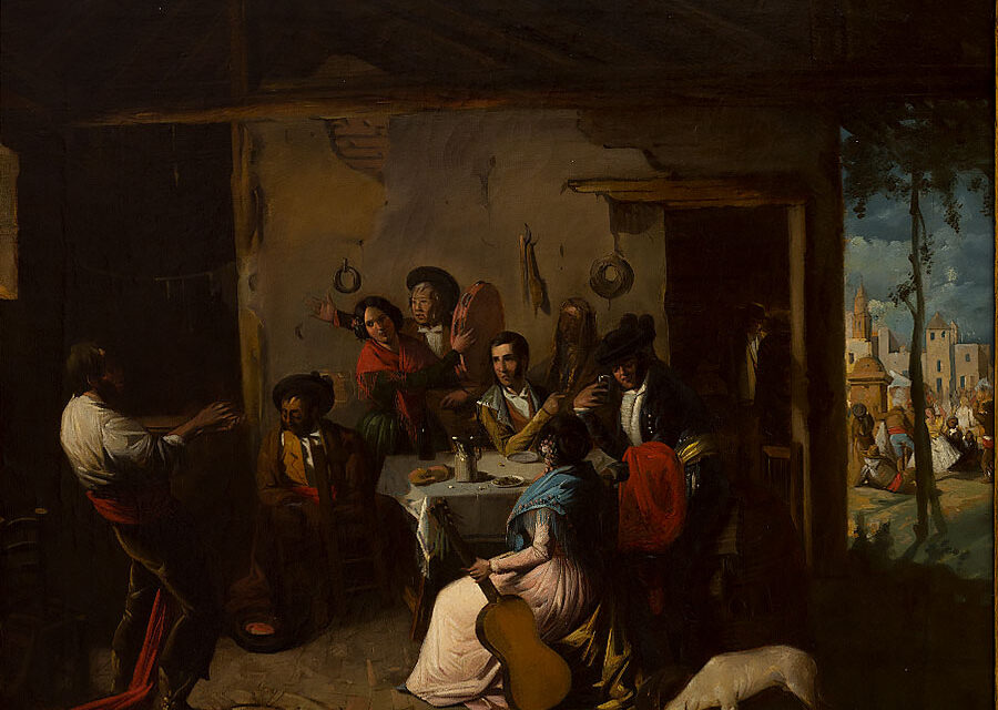 “Escena de venta” (1804), de Juan Rodríguez Jiménez