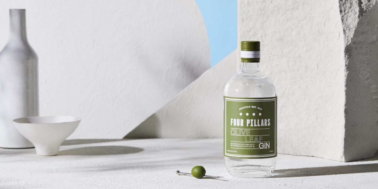 Four Pillars crea ginebra de hoja de olivo con Four Pillars Olive Leaf Gin